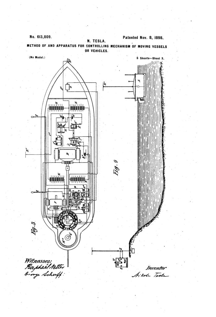 Figura 4: Patente de Tesla